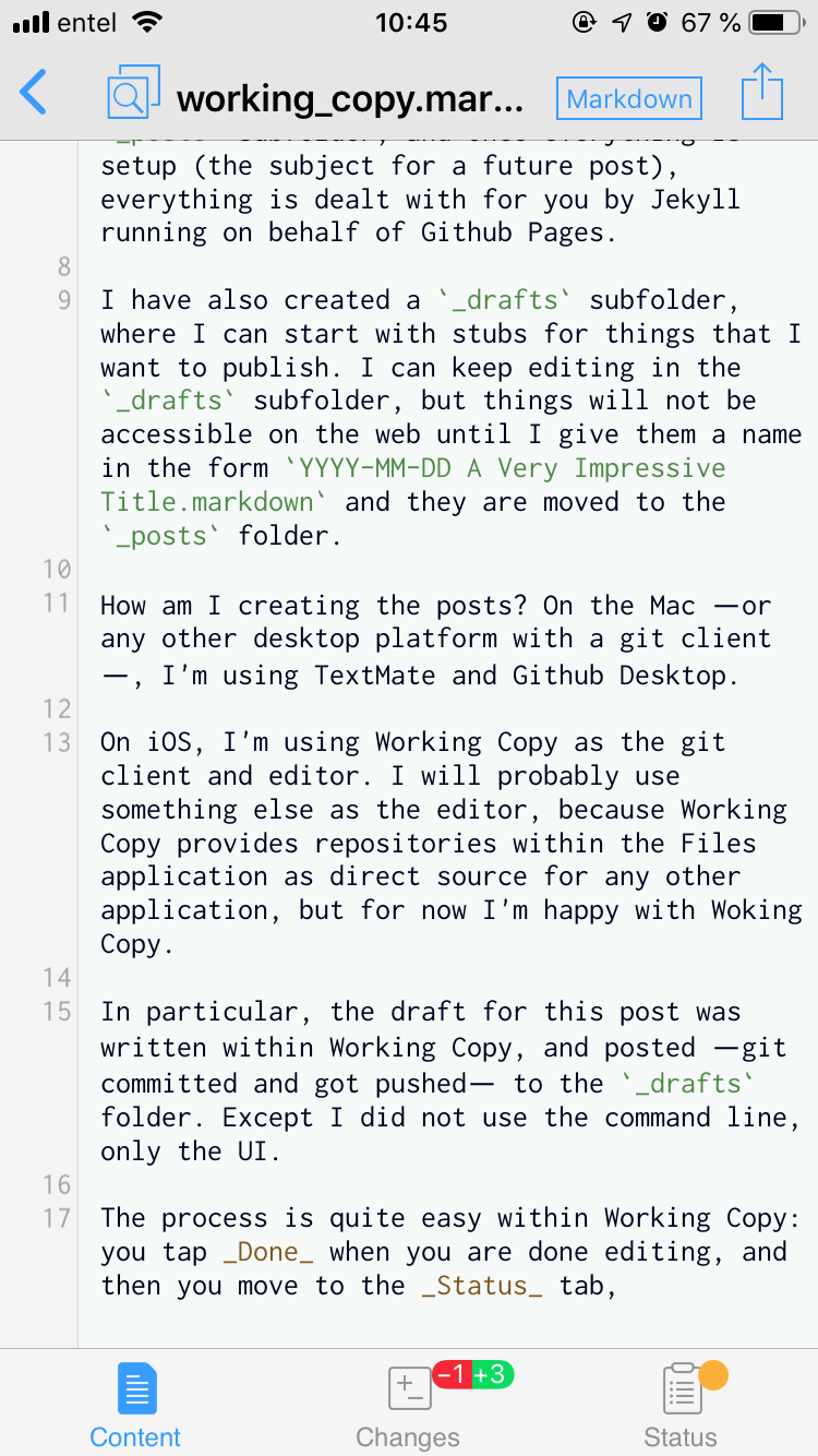 Working Copy's tab bar Wc 02 Tab Bar